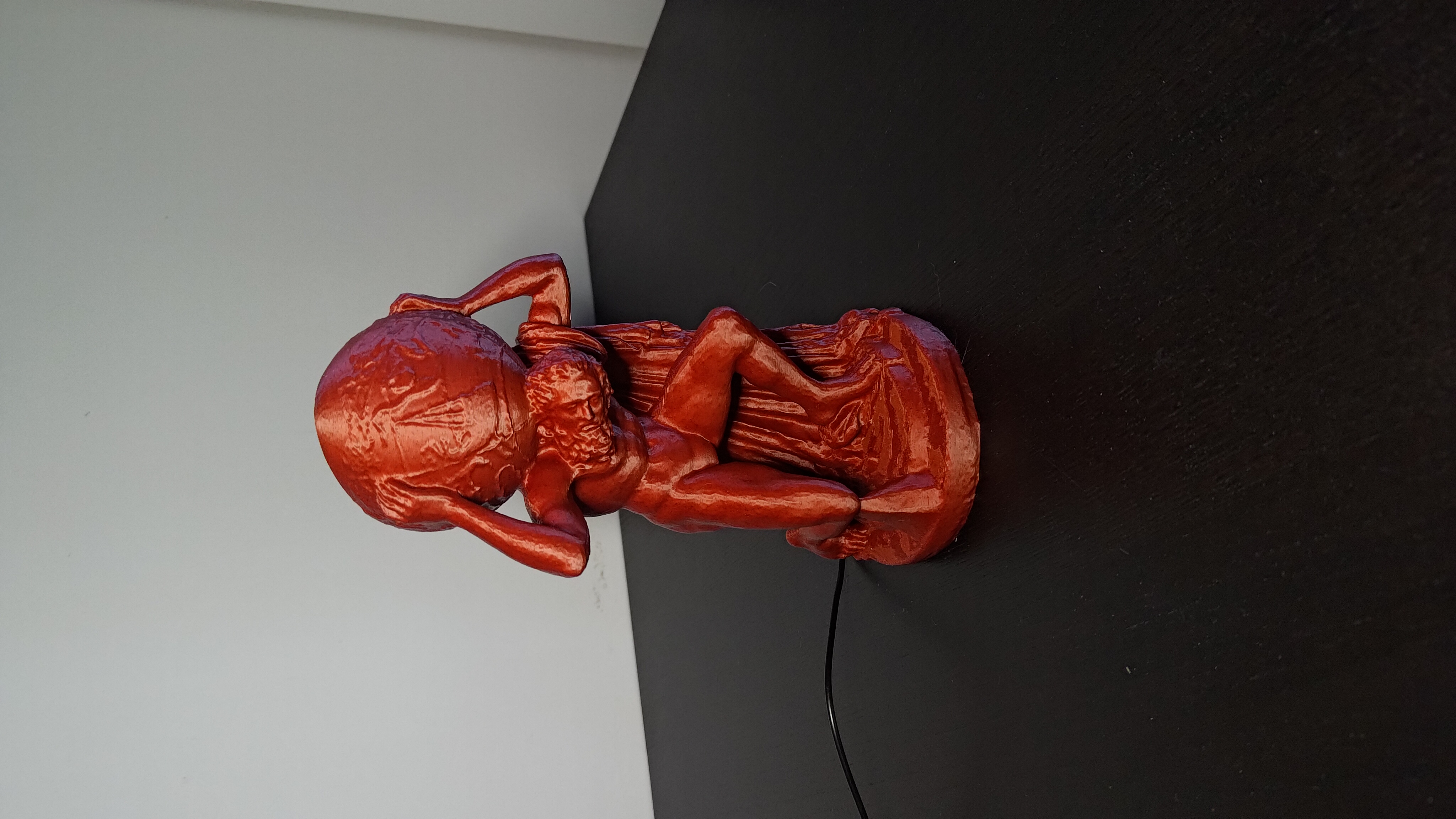 Atlas holding the World Lamp