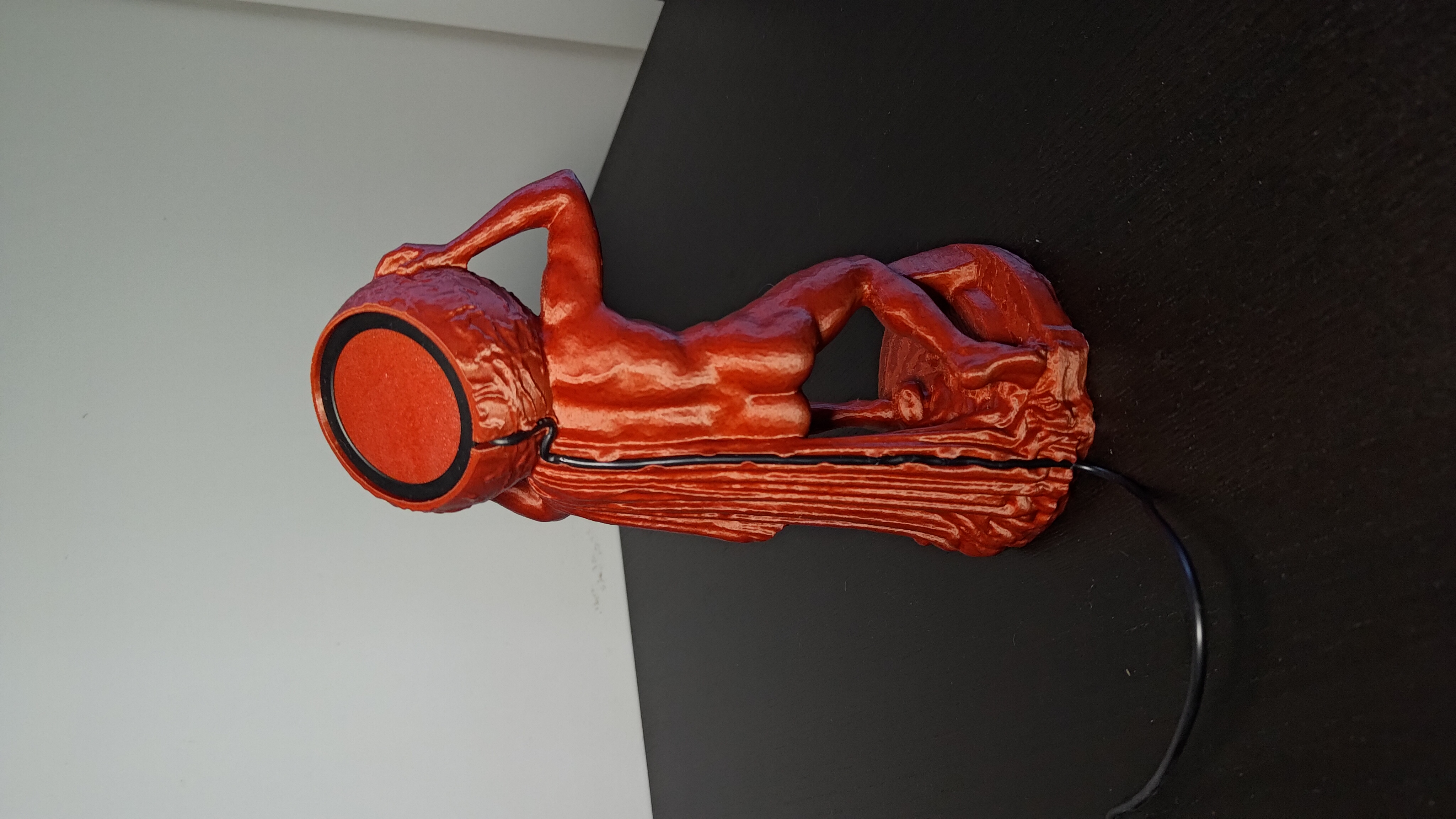 Atlas holding the World Lamp