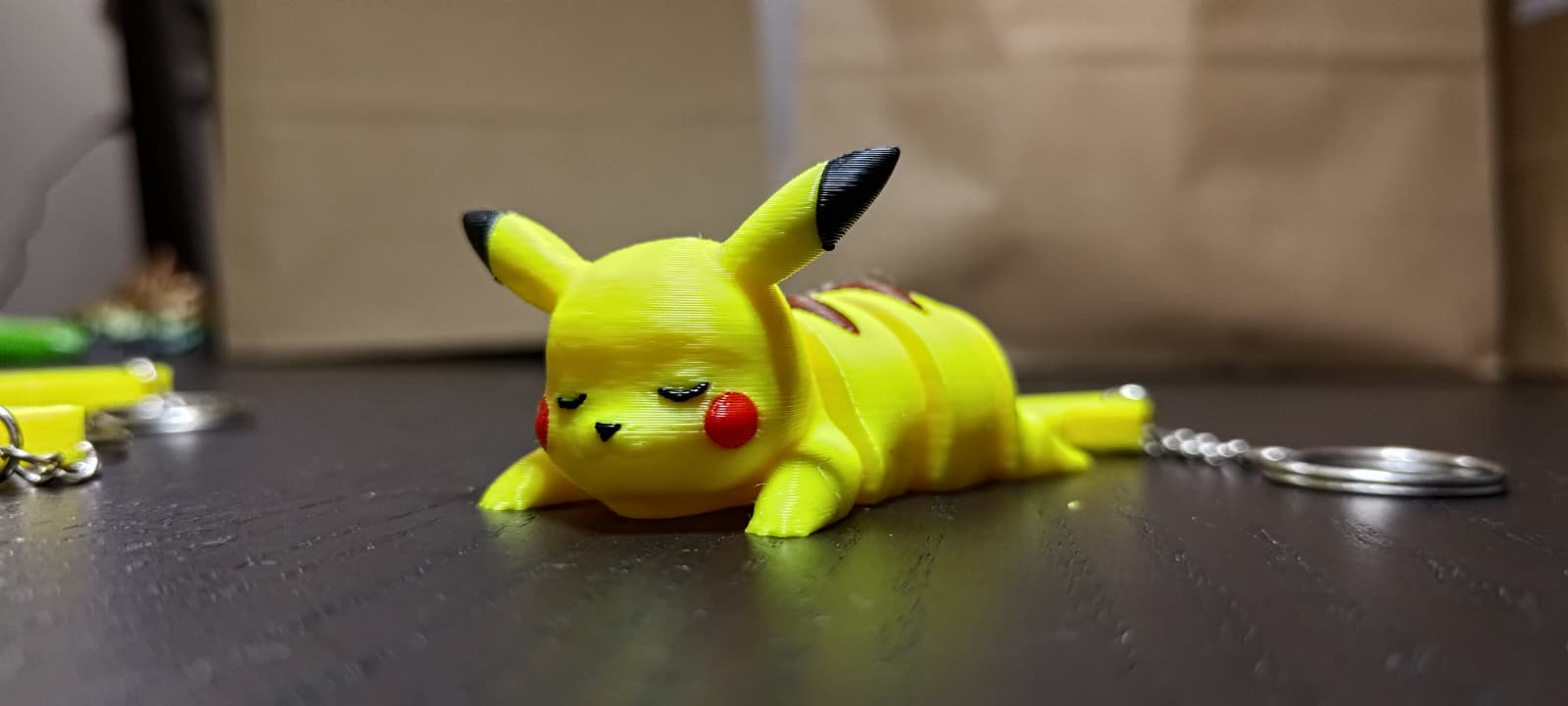 Flexi fidget Pokemon keychain collection