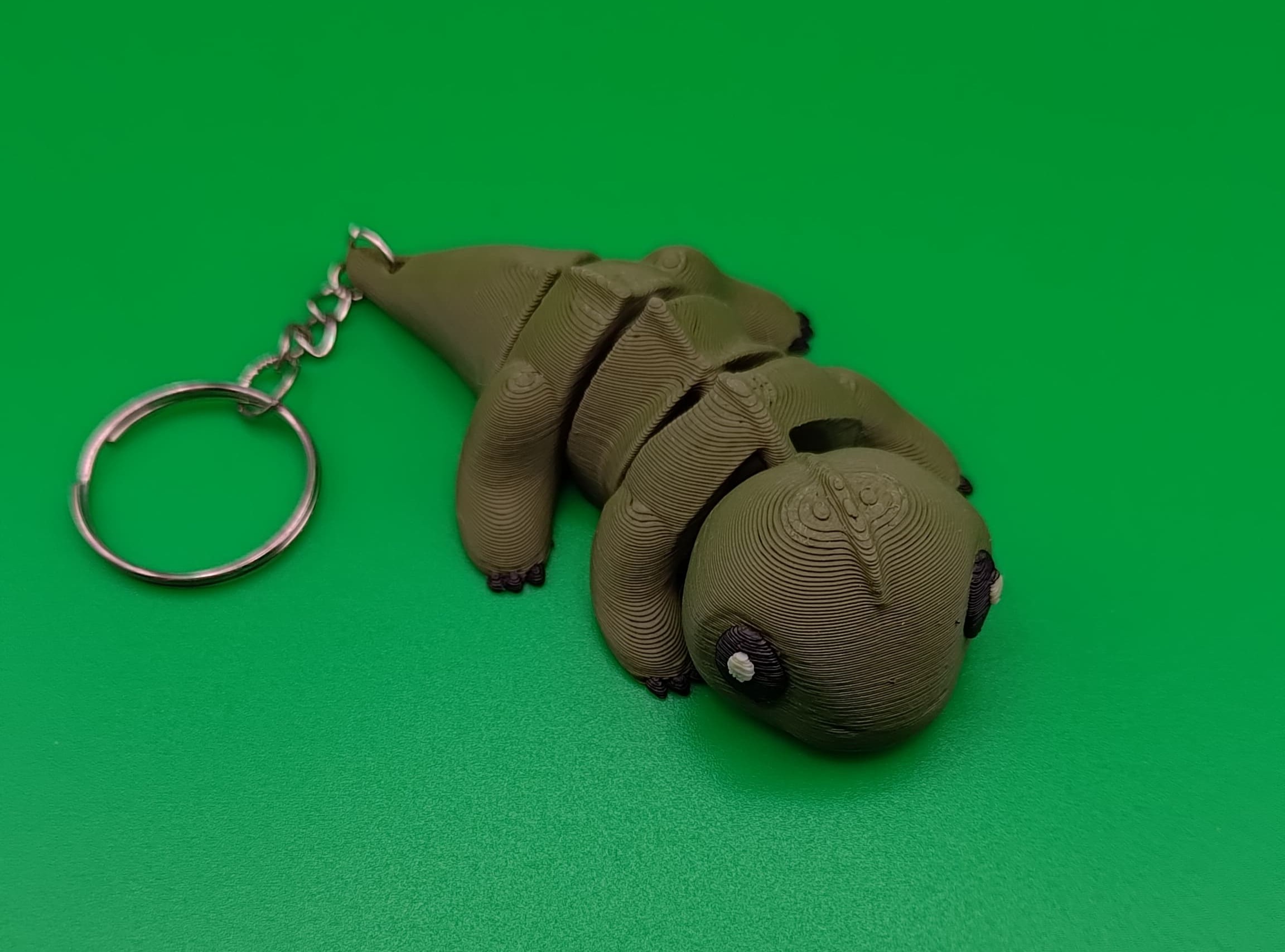 Flexi fidget keychain collection