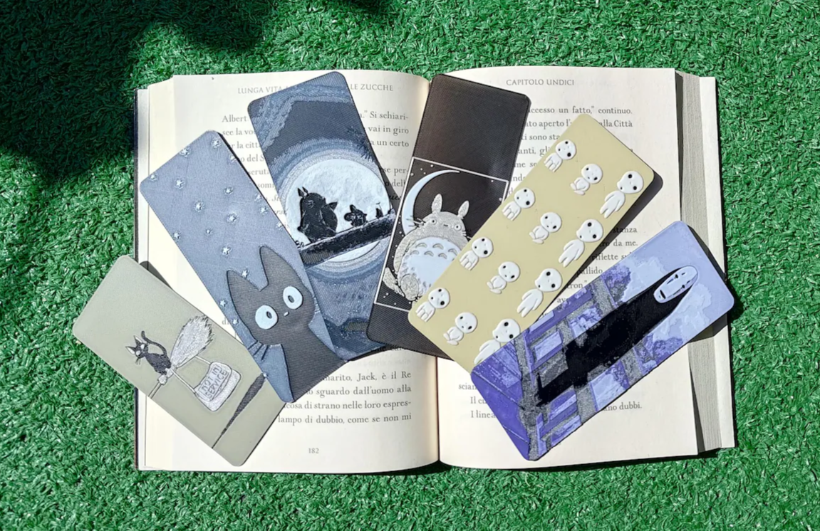 Studio Ghibli bookmarks collection