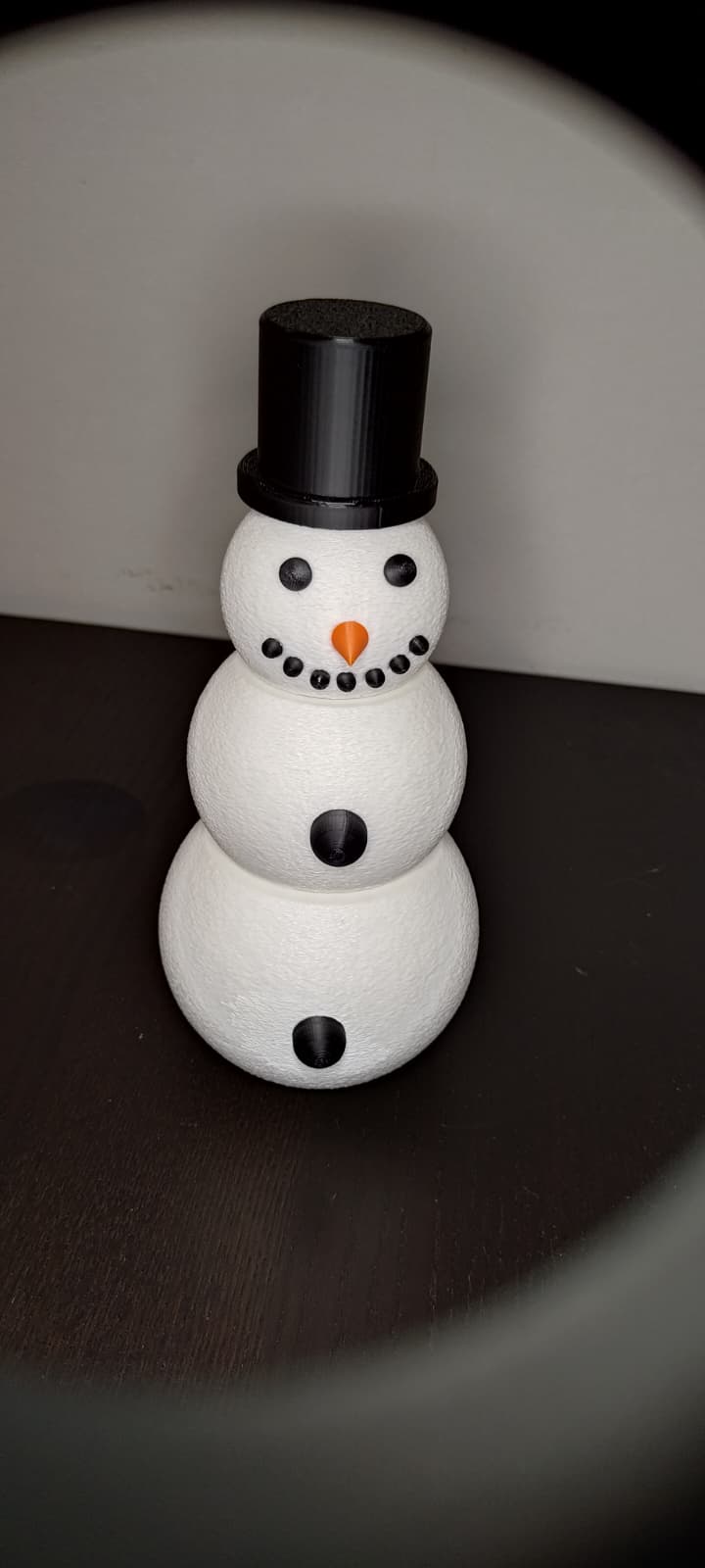Snowman stackable bowls